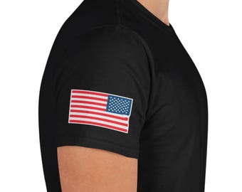 Screen Printed Hybrid American Flag Transfers