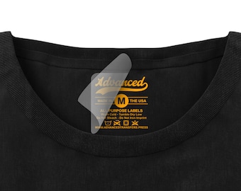 360 Screen-Printed Tag-less Neck Labels