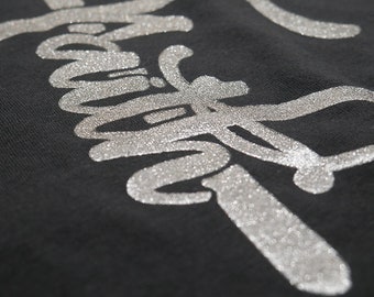 Custom Glitter Screen Printed Transfers