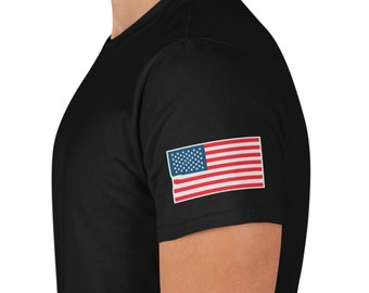 Screen Printed Hybrid American Flag Transfers