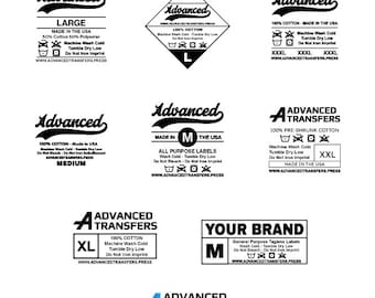 Tag-Less Neck Labels Design Template
