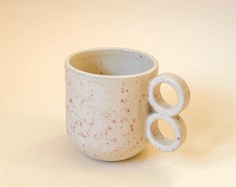 Big Mug, Mug XXL, Coffee Mug, Tea Mug, 11.3 fl oz, Pink Dots