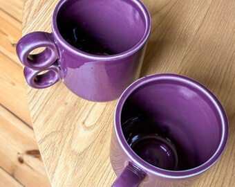 Big Mug, Mug XXL, Coffee Mug, Tea Mug, 11.3 fl oz, PURPLE