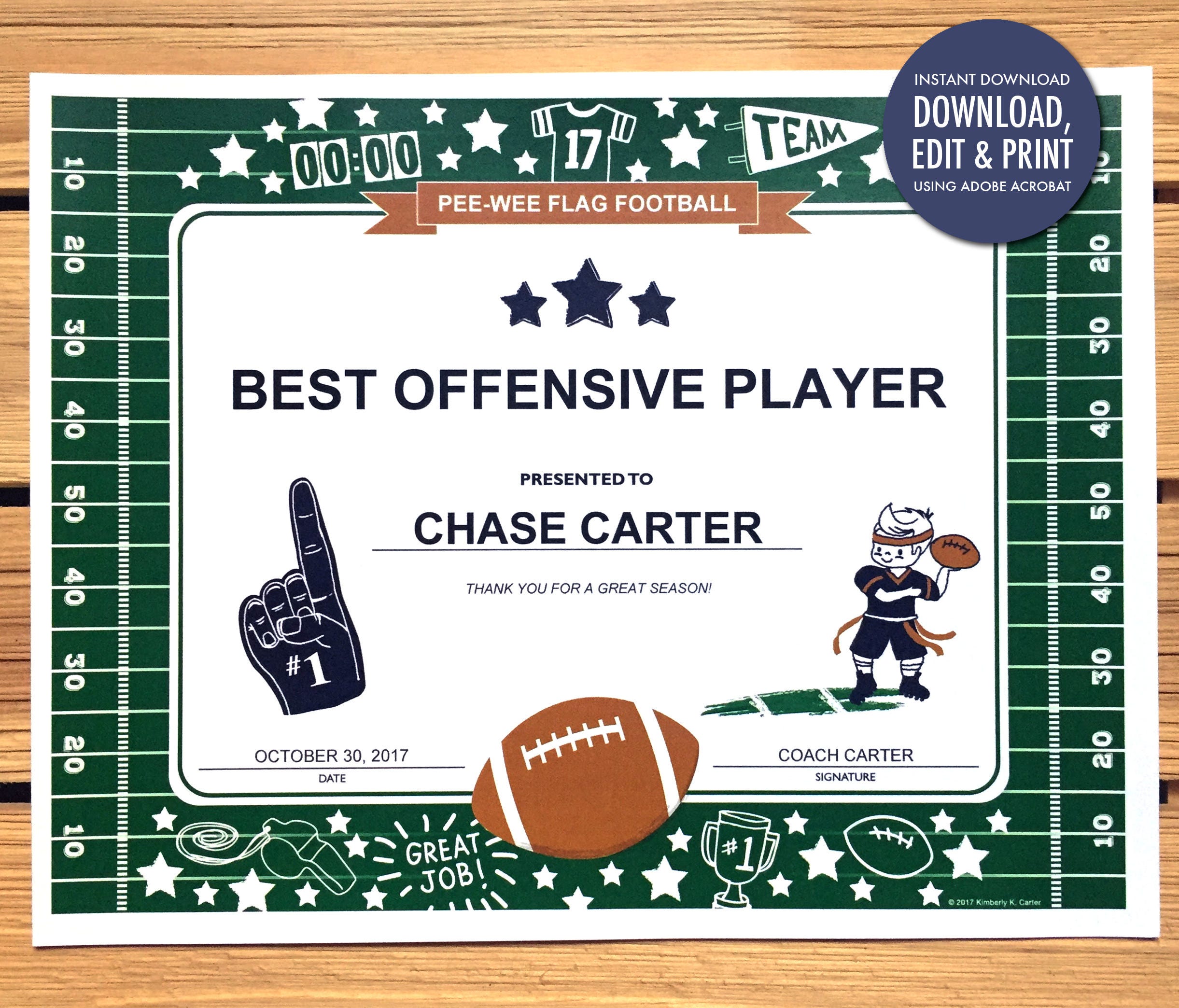 instant-download-football-award-certificate-fillable-pdf-etsy