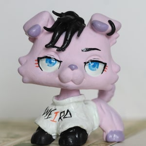 Littlest Pet Shop Hasbro – Chien Colley #1676 – Authentique Figurine LPS