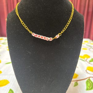FORMULA 1 necklace and bracelet