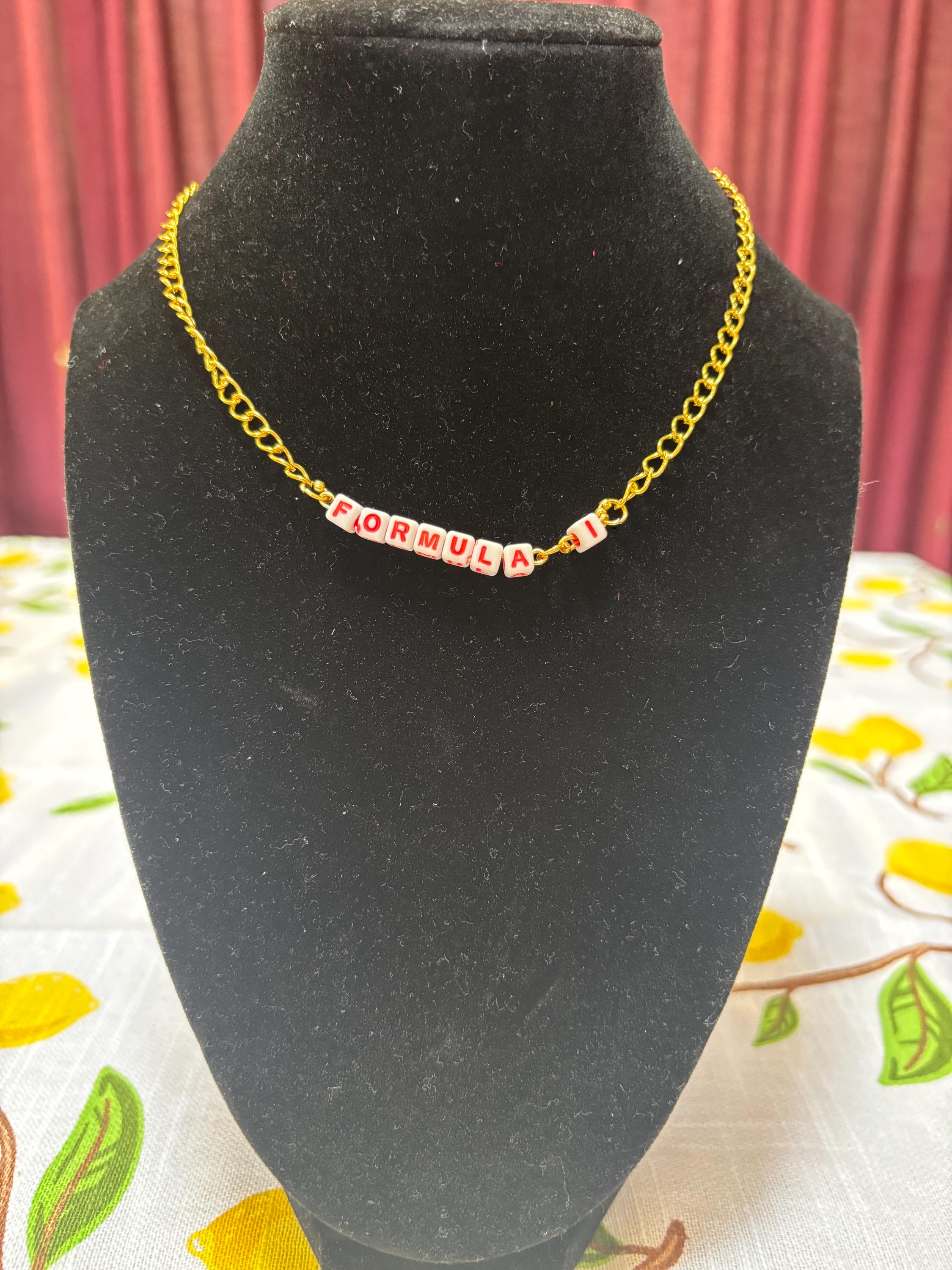 アクセサリー F1 Formula 1 necklace - Etsy 日本
