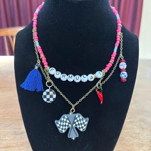 Formula 1 Charm Necklace
