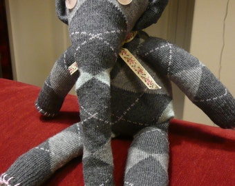 Sock Elephant Plushie