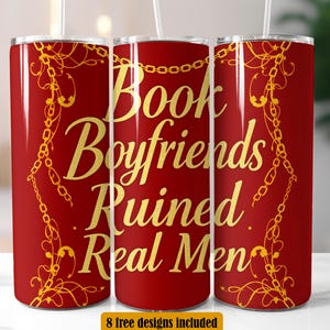 SMUT Reader Tumbler Design, Book Lover 20 oz Skinny Tumbler Wrap Sublimation Design, PNG, Instant Digital Download