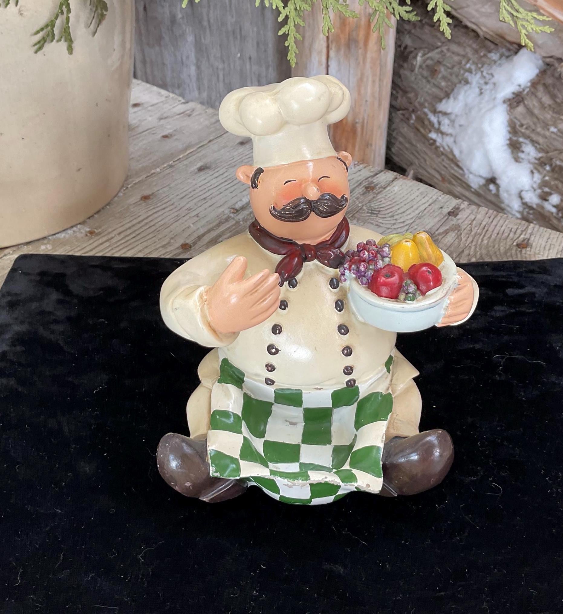 Sal Y Pimienta Diseño Chef Juego De Salero Y Pimentero Con Forma De Chef  Gordo (Fat Chef) | Decoración Divertida Para Cocina Juego De Agitadores Sal  Y Pimienta Diseño Chef Gordo, image size:1862x2028