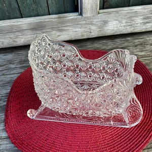 Vintage Sleigh - Plastic Sleigh - Christmas Sleigh - Holiday Centerpiece - Ornament Holder - Holiday Decor - Christmas Decor - Sleigh.