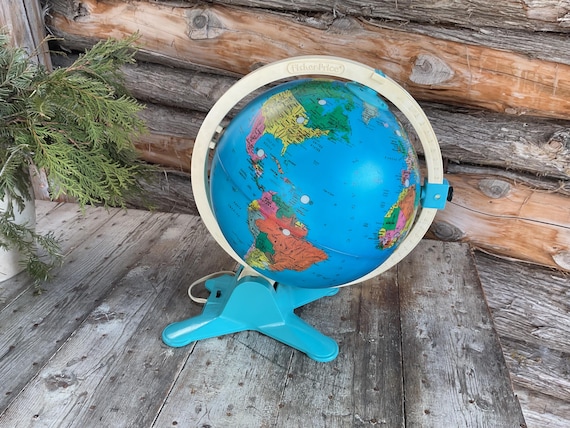 ボブ・ディラン　At The Globe Arena (3CD) Vintage 1980s Fisher-price Light-up Discovery Globe on Stand