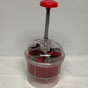 1950's Large Plastic Chopper Made in USA. There is a small crack.