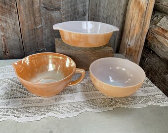 ファイヤーキング アンカーホッキング ピーチラスター フルーツボウル