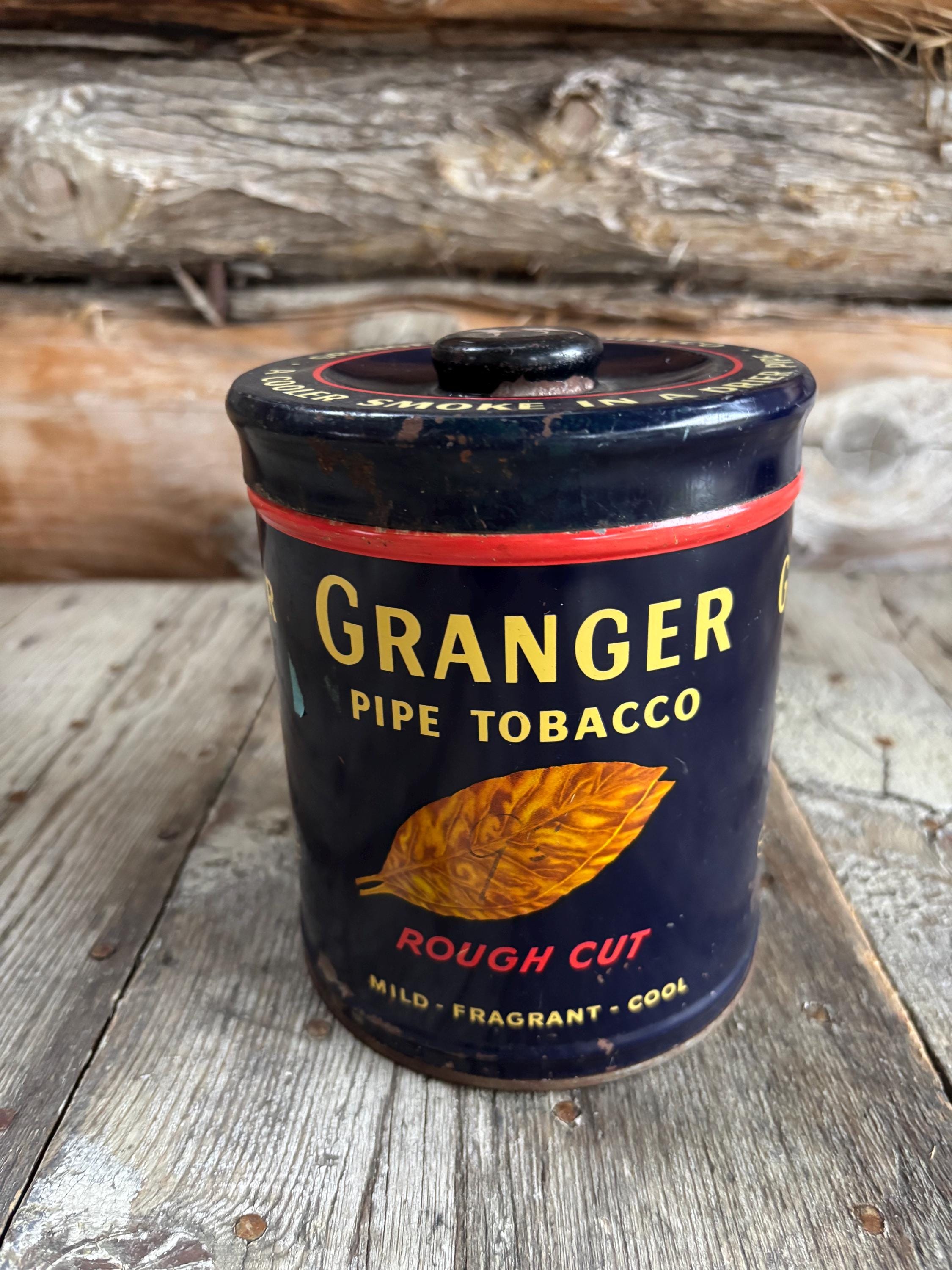 granger pipe tobacco review Granger Pipe Tobacco Rough Cut Tobacco Can Vintage Advertising granger pipe tobacco review Granger Pipe Tobacco Rough Cut Tobacco Can Vintage Advertising