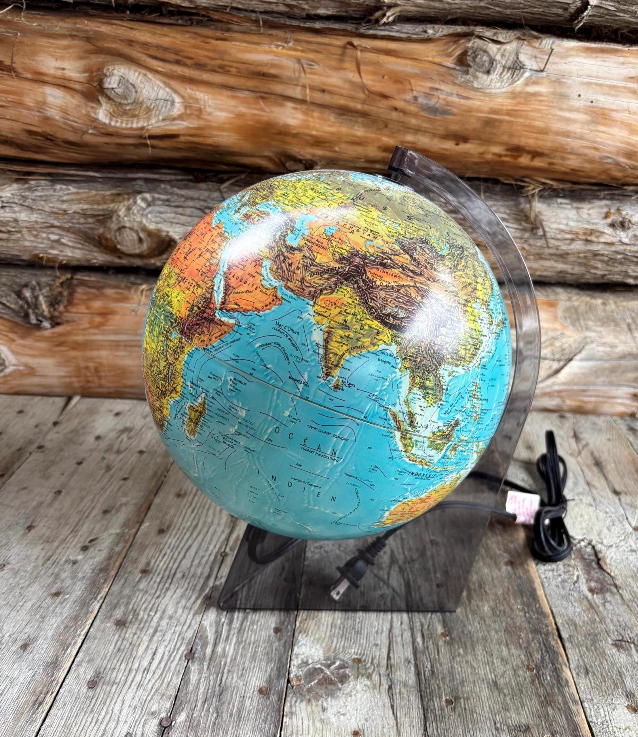 Denmark scan globe - Etsy 日本