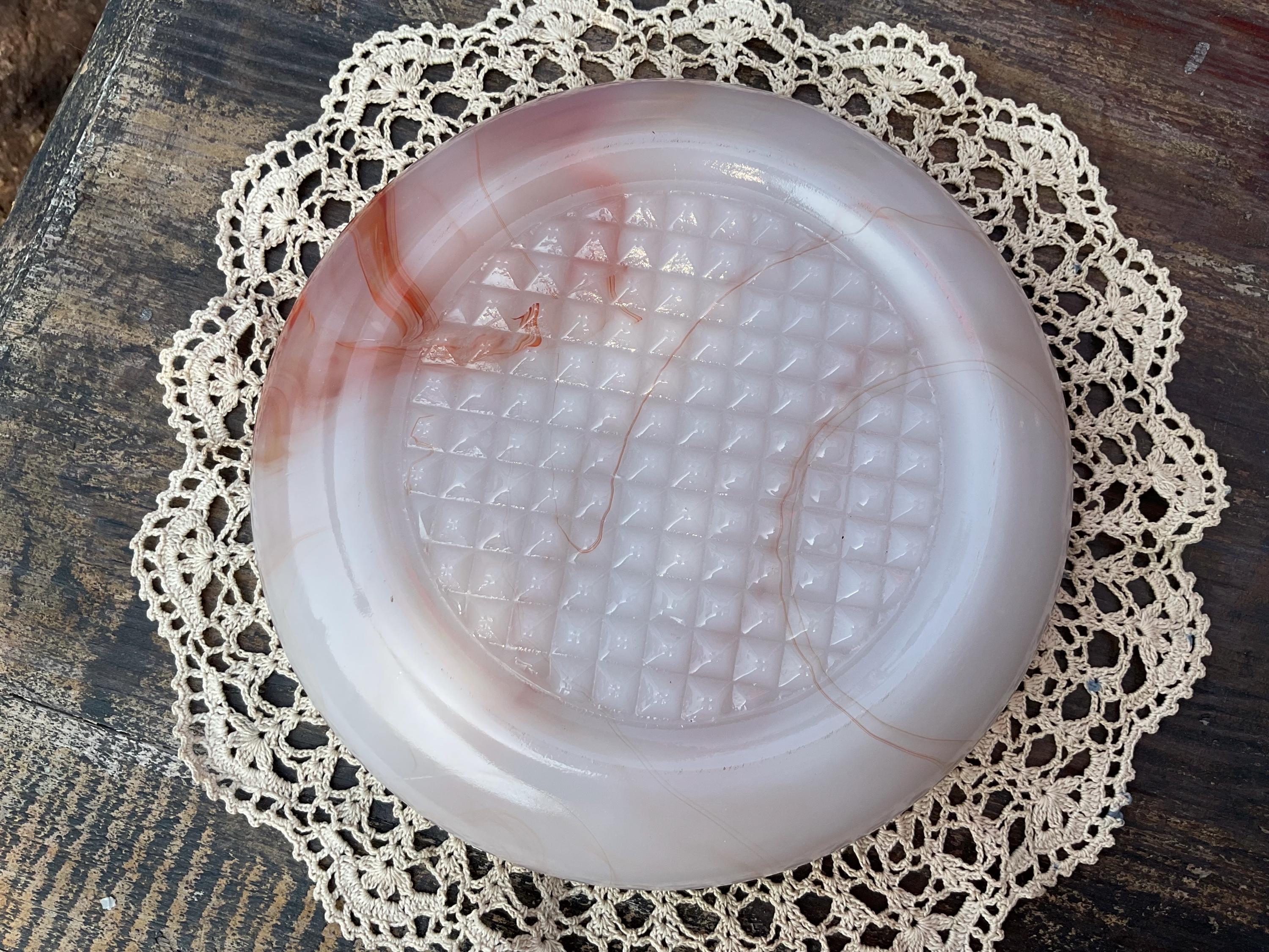 ヴィンテージ大理石灰皿、装飾小物、バーアクセサリー、ギフト