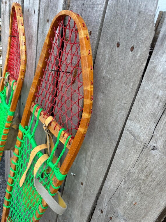Lot De 2 Raquettes De Badminton Vintage En Bois Laminé - Anciennes