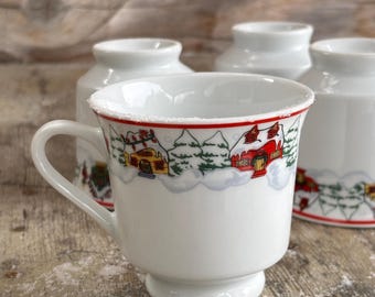 Royal Heritage Collection Holiday Joy Christmas Snowy Village