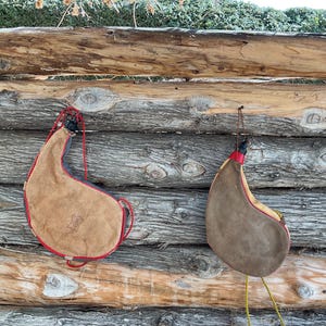 WÄHLEN… Rot oder Gelb.  Vintage Spanische Feldflasche, Bota Tasche, Wein, Wasser Tasche, Wandern, Reisen, Geschenk, Outdoor,