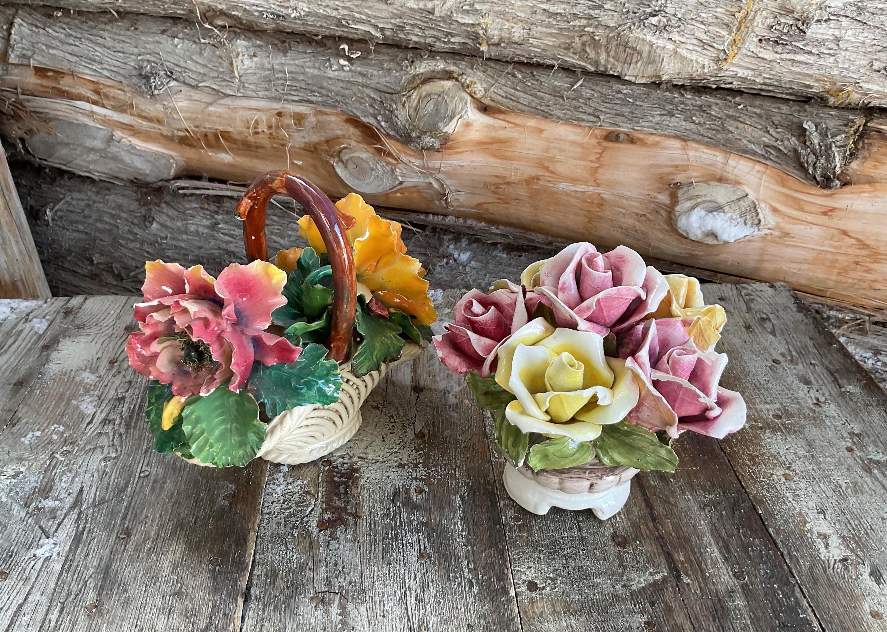Porcelain Flower フローラルバスケット Porcelain Flower フローラルバスケット