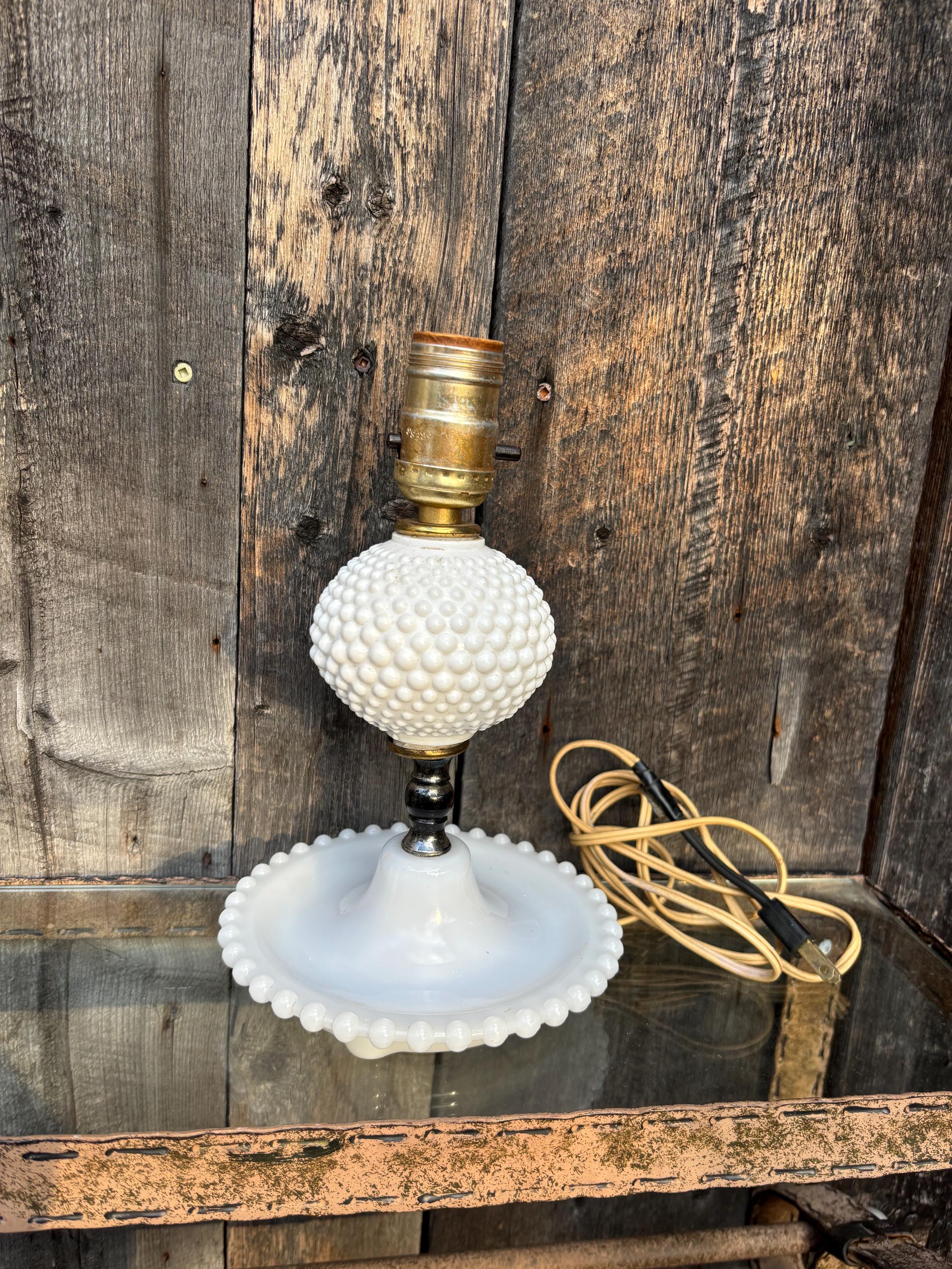 Milk Glass Lamp - Etsy Canada