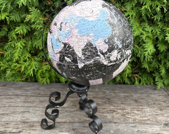 IKEA LINDRANDE Decoration Earth Globe Black 11