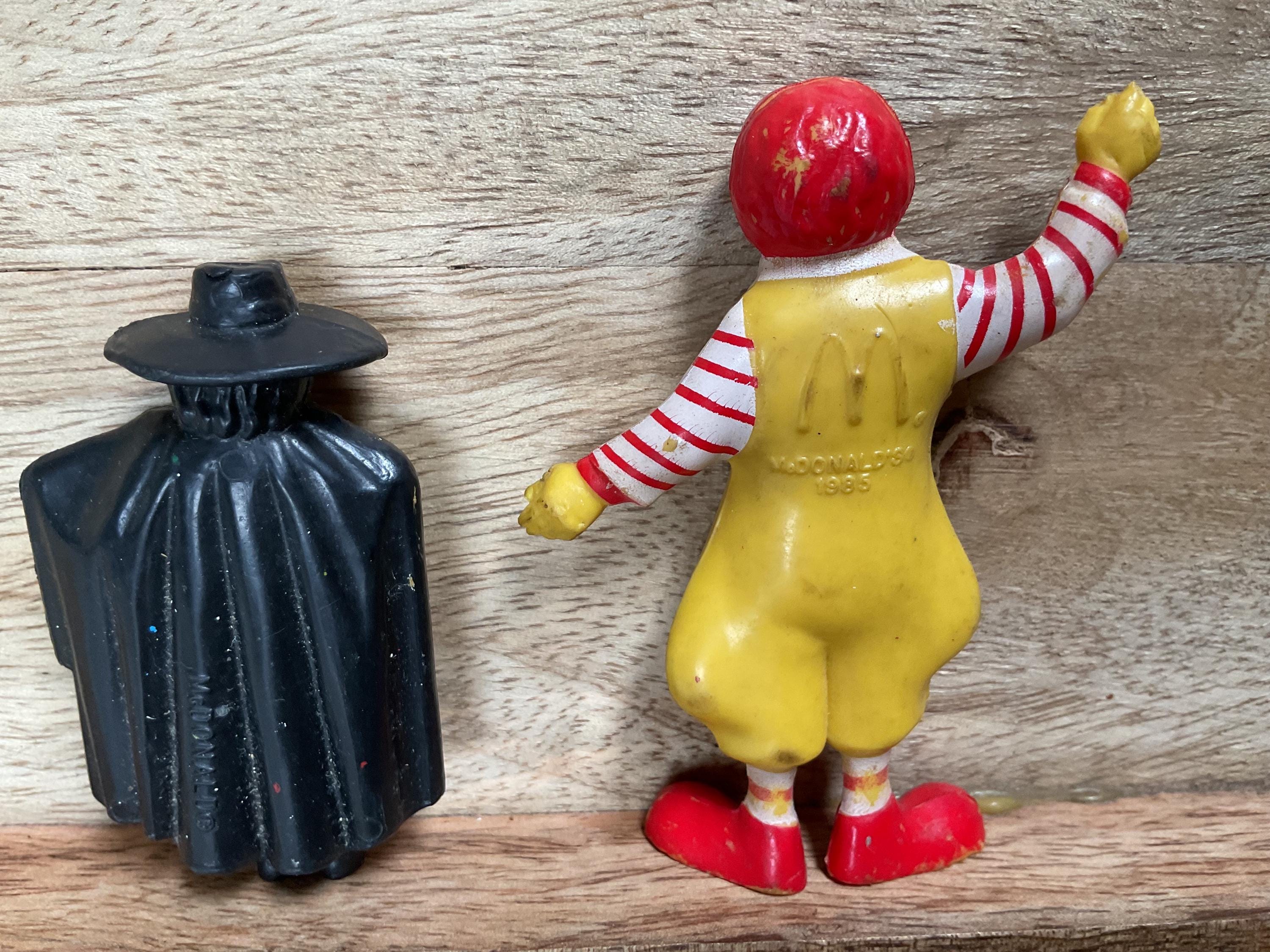 Vintage 1985 Mcdonald's Ronald Mcdonald & Zorro Figurine - Etsy
