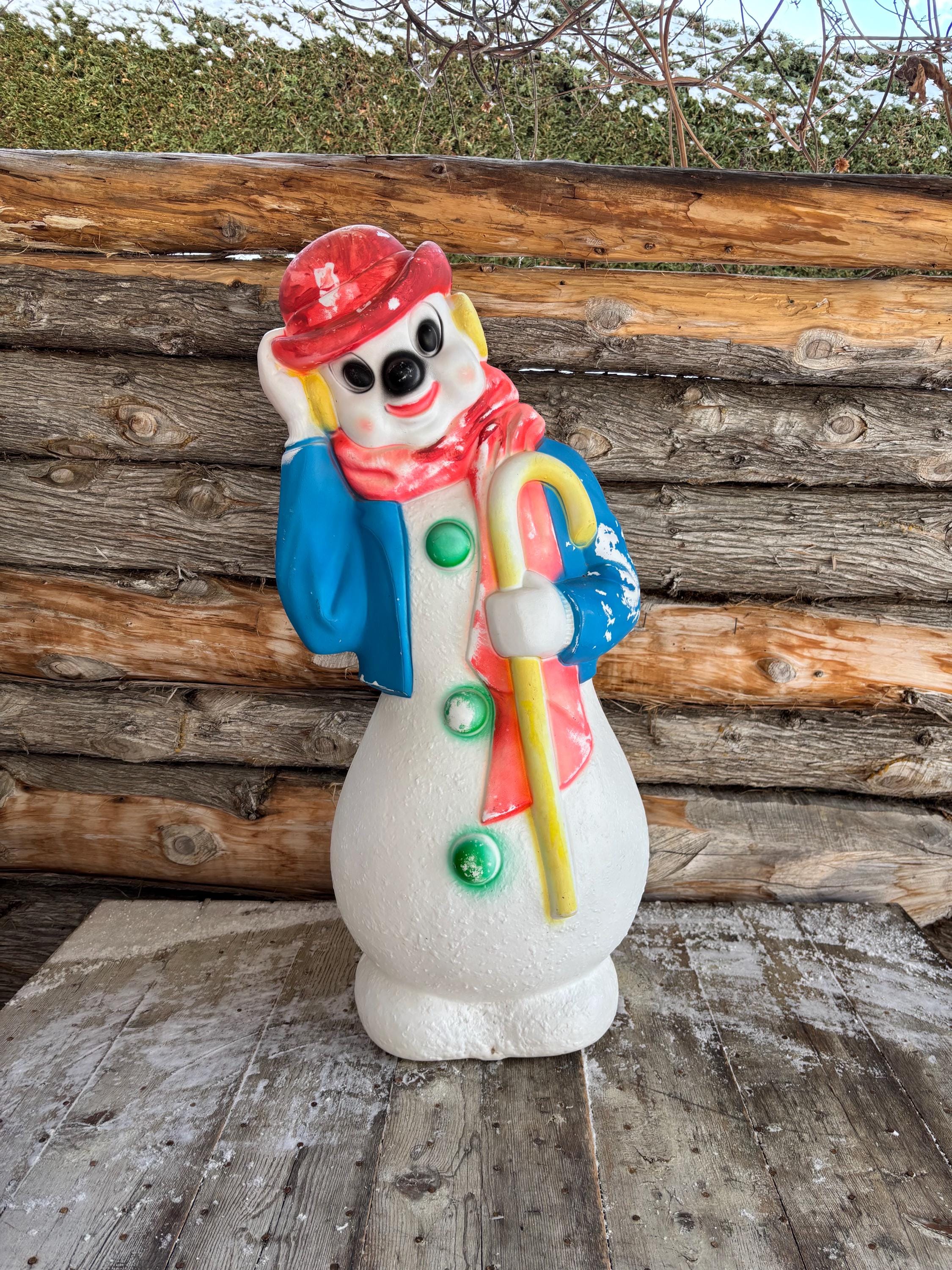 Empire Snowman Blowmold - Etsy
