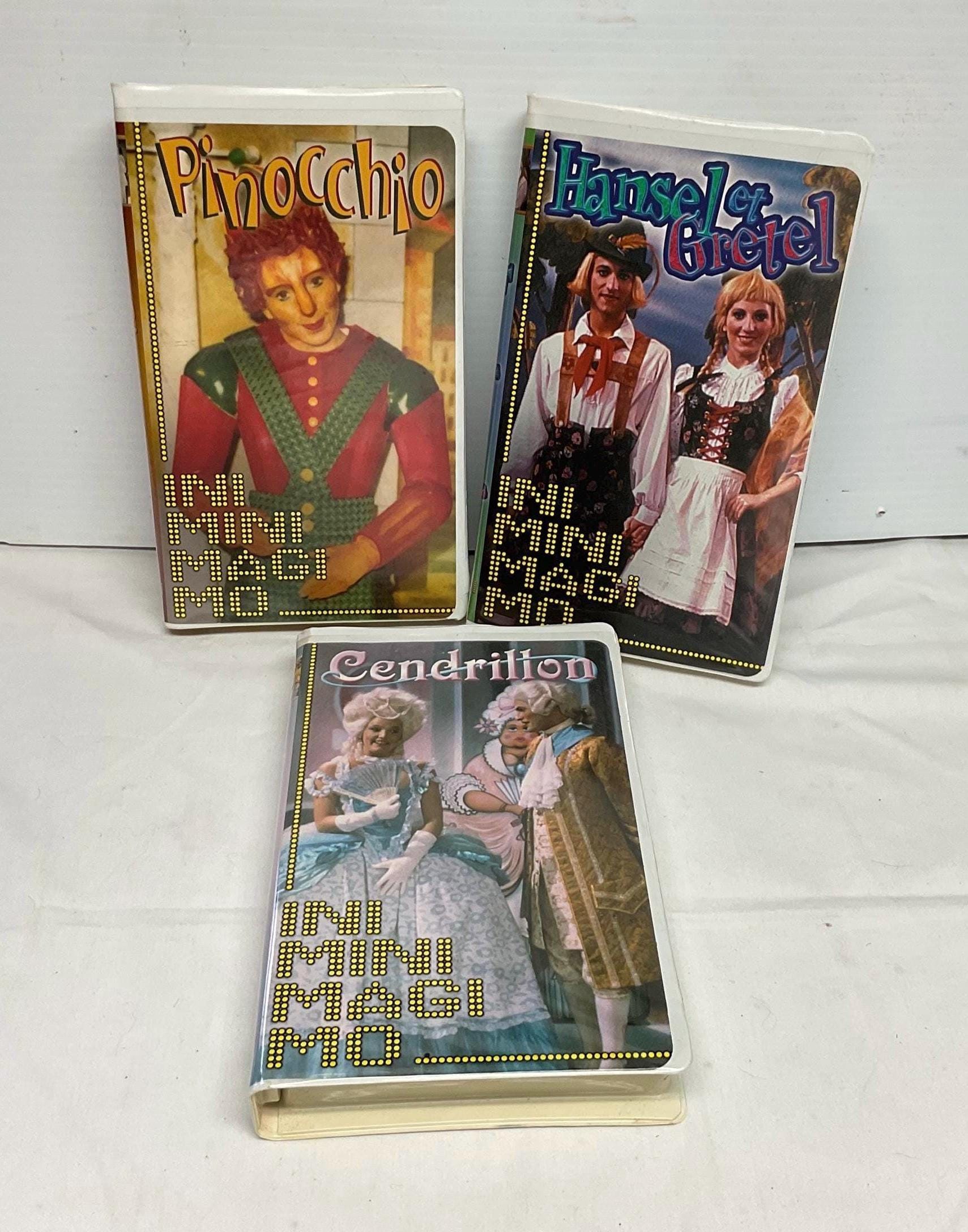 CHOOSE… Vintage VHS Ini Mini Magi Mo Video Cassette French
