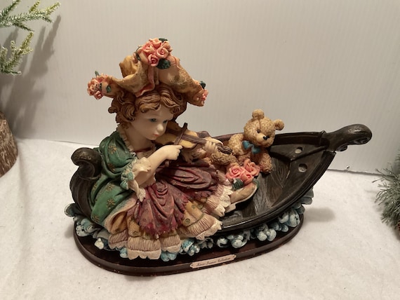 Ceramic Figurine From the Marie-france Collection, Teenage Girl