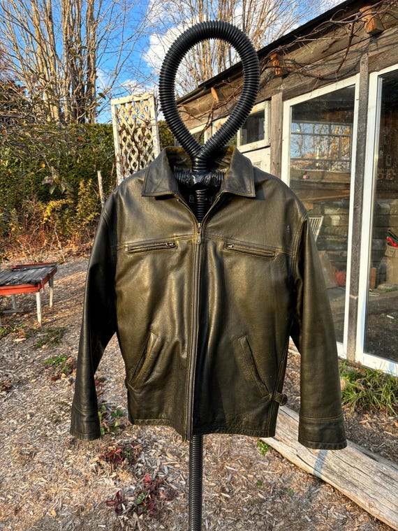 Cordovan Montréal Men's Jacket. Cool /vintage/ Brown Aged Effect