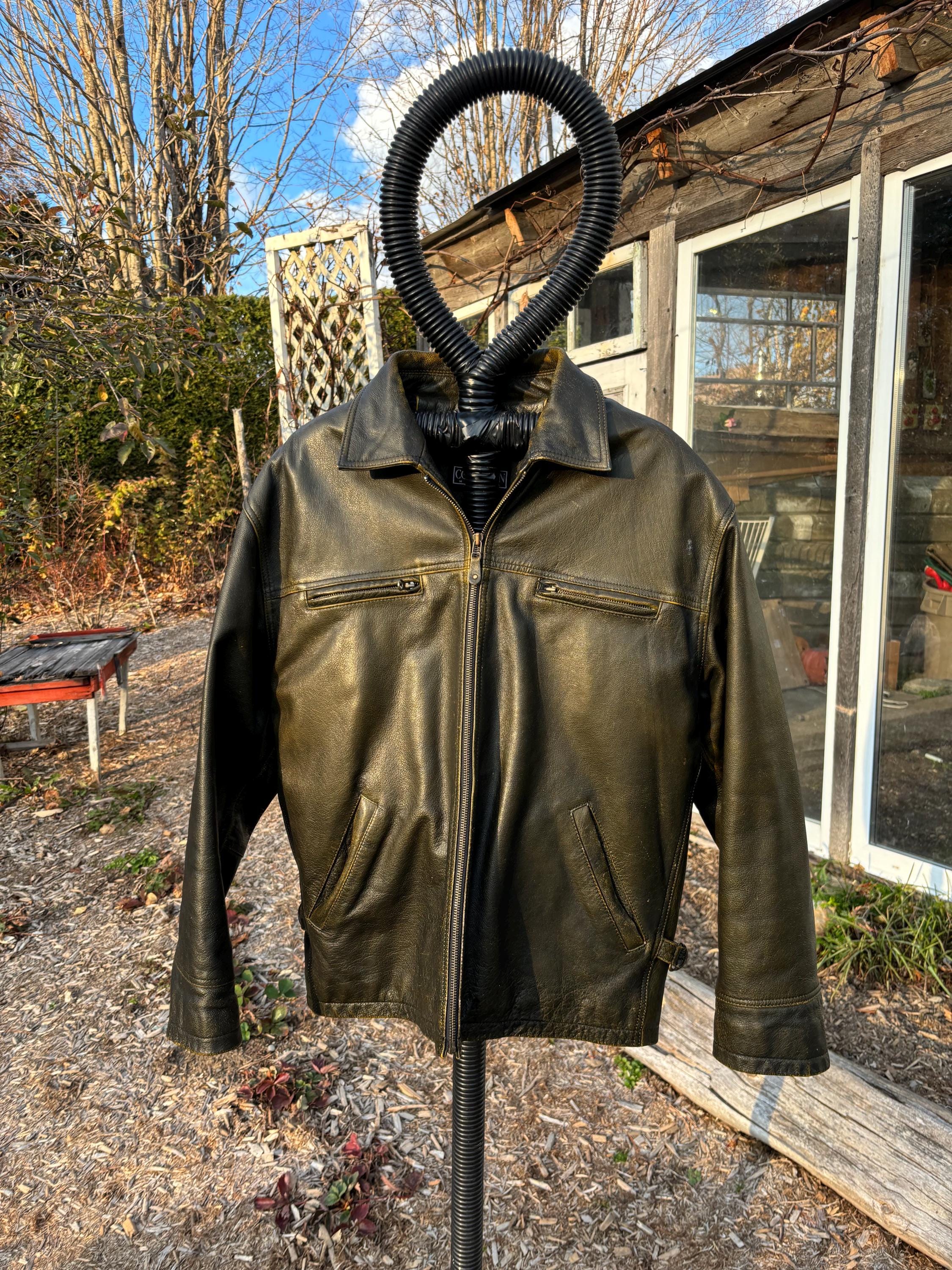 Cordovan Montréal Men's Jacket. Cool /vintage/ Brown Aged Effect