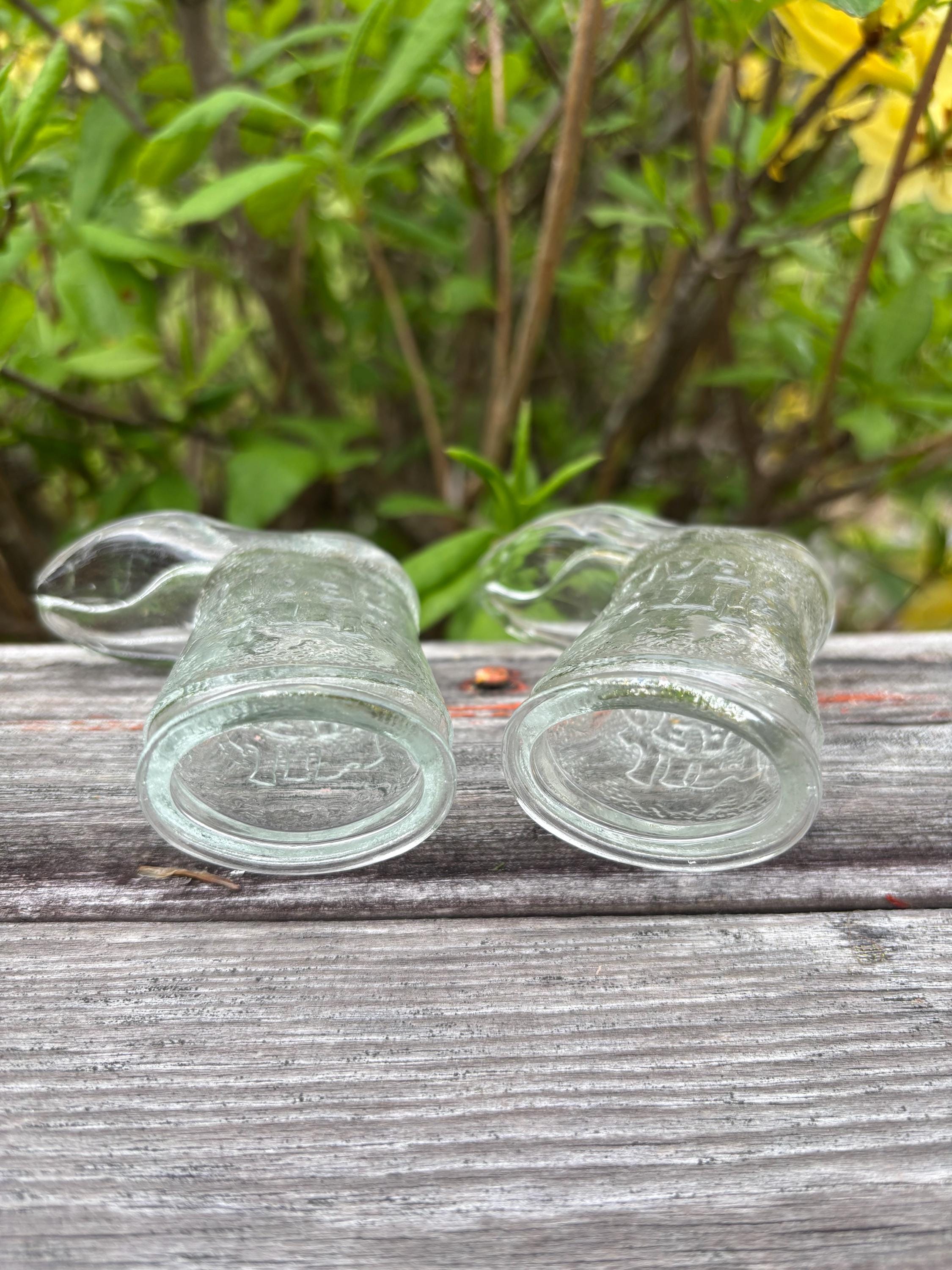 JIM BEAM BOOT Shot Glass Pair - 3