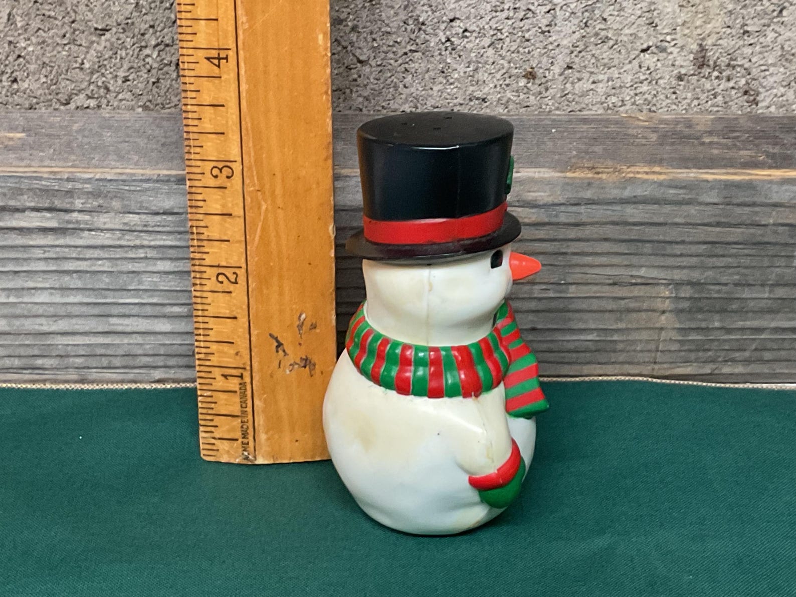 Avon Rising Snowman Vintage Avon Frosty the Snowman Salt and Pepper Shakers - Head and Body ...