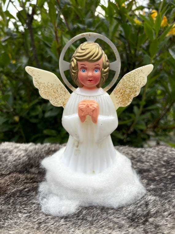ドイツ クリスマスマーケット 天使のオーナメント 80年代 ヴィンテージ ドイツ クリスマスマーケット 天使のオーナメント 80年代