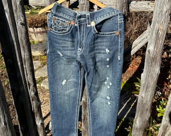 Vintage True Religion Billy Super T Flaps Pocket Design Zipper