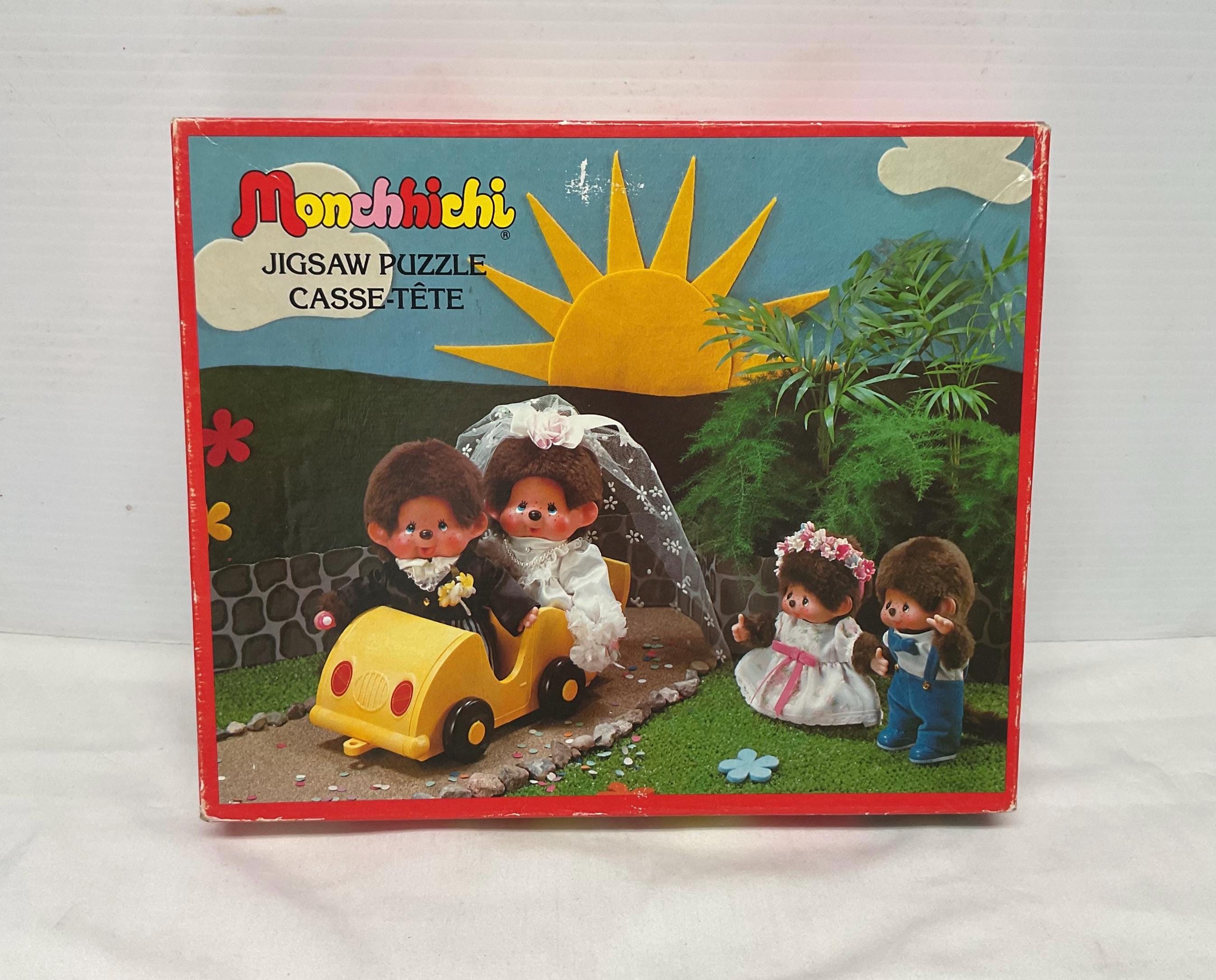 Puzzle Monchhichi vintage Parker Brothers 1974 complet.