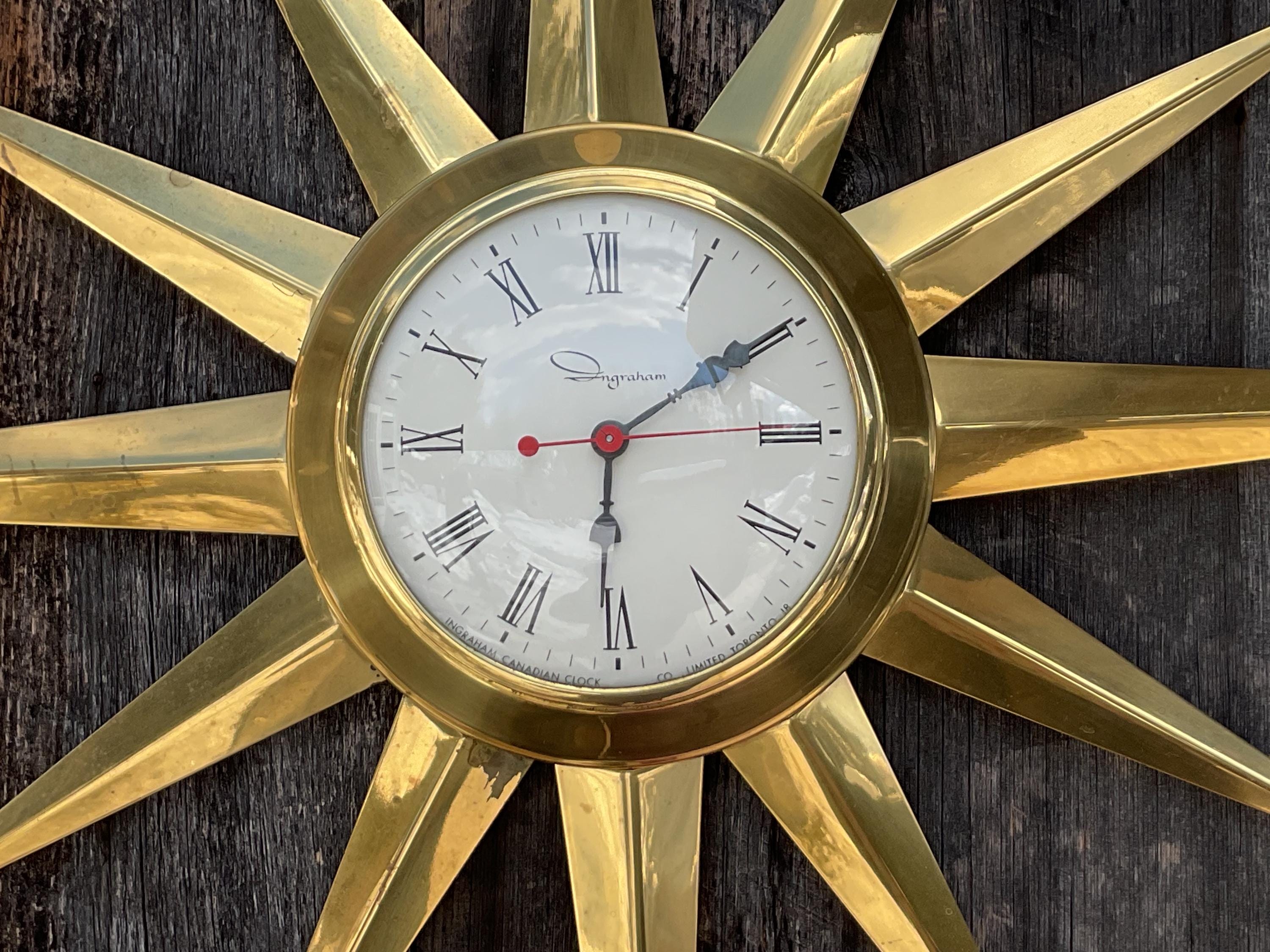 アンティーク アメリカ柱時計 INGRAHAM COMPANY製 昔懐かしいアンティーク柱時計をお届け|WATERBURY