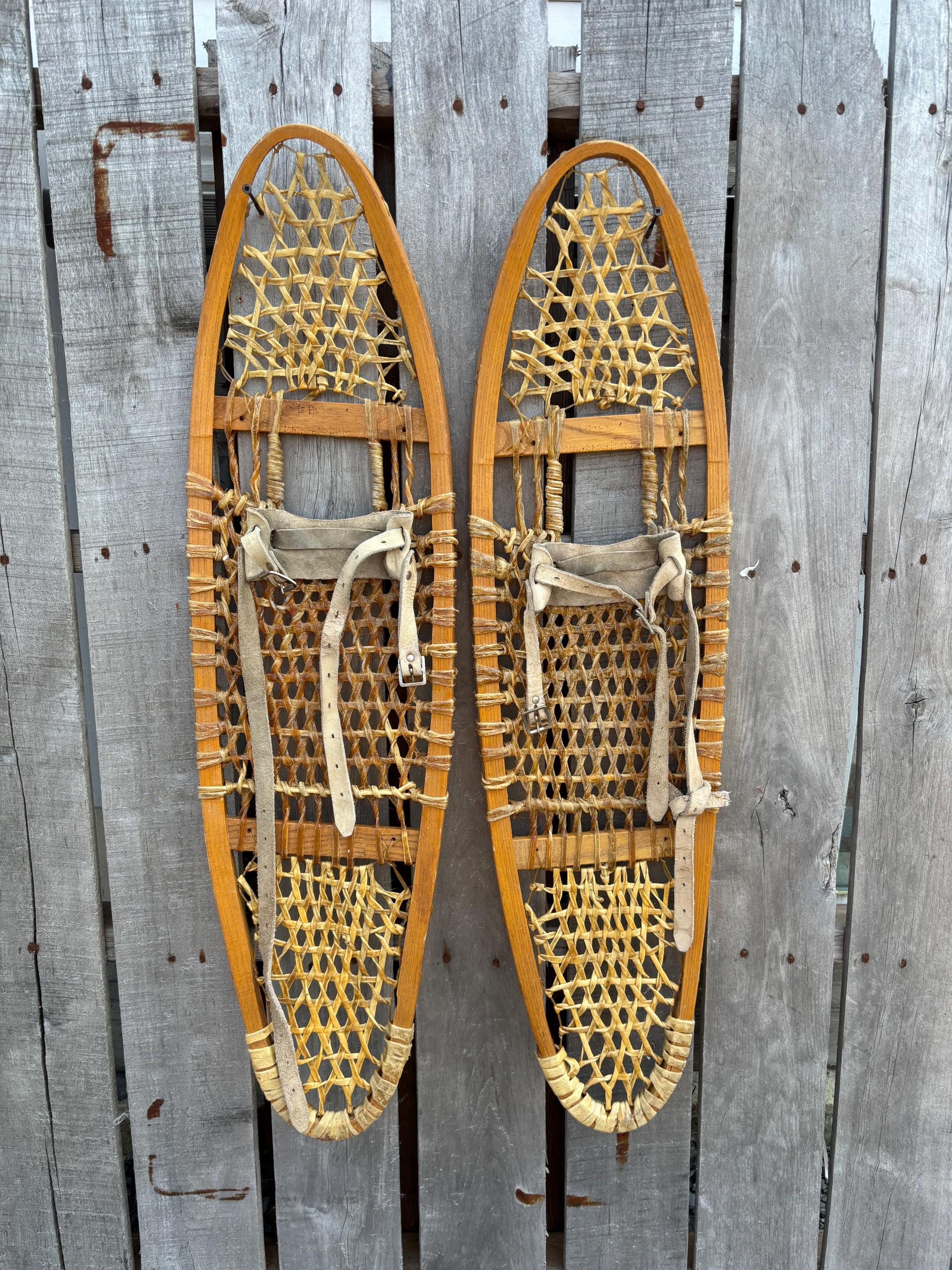 Raquettes à Neige Vintage – Chasse, Made In Canada (Collection)