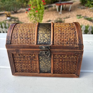 Bamboo storage trunk - Etsy.de