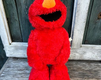 Vintage Tickle Me Elmo TMX - Sesame Street Talking Plush Toy - Etsy