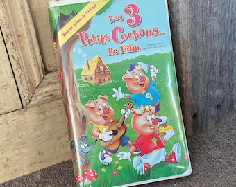 The 3 Little Pigs The Movie (French version of The 3 Little Pigs The Movie) Alliance Video VHS