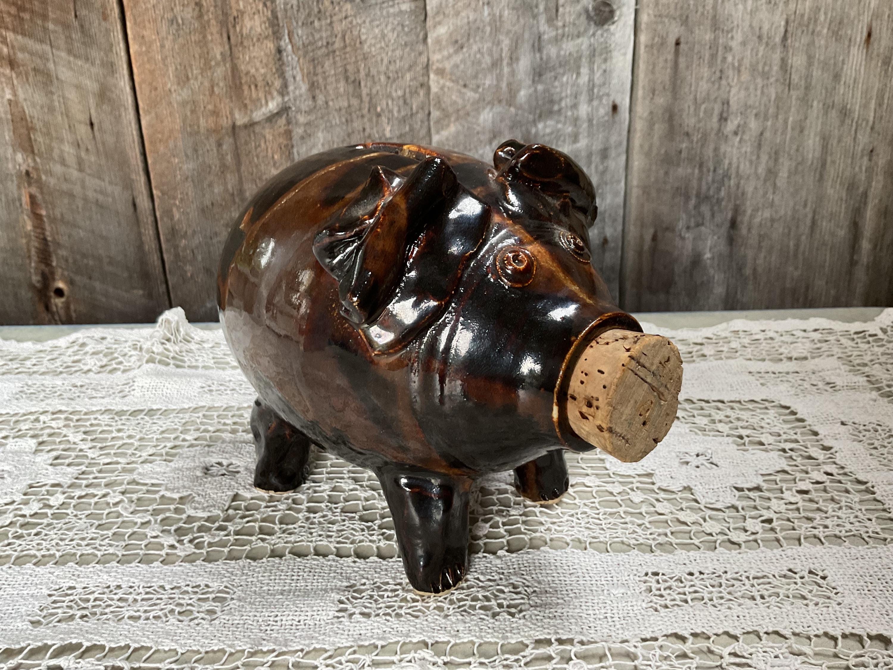 ベルギー製 アンティーク人形貯金箱2個セット男の子牛 ベルギー製 アンティーク人形貯金箱2個セット男の子牛