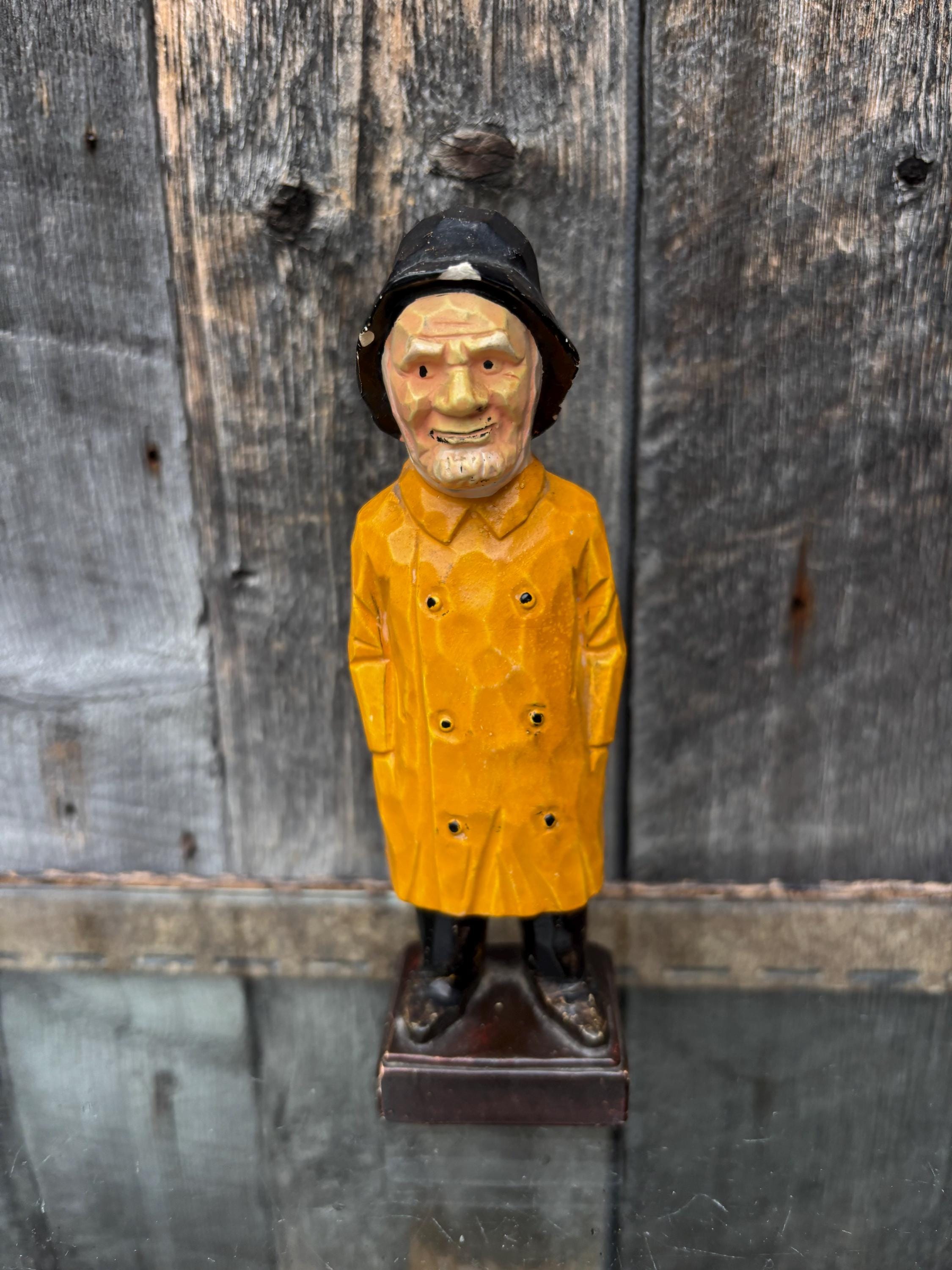 Fisherman statue - Etsy 日本