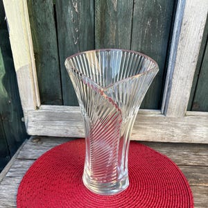 Crystal d'arques vase - Etsy 日本