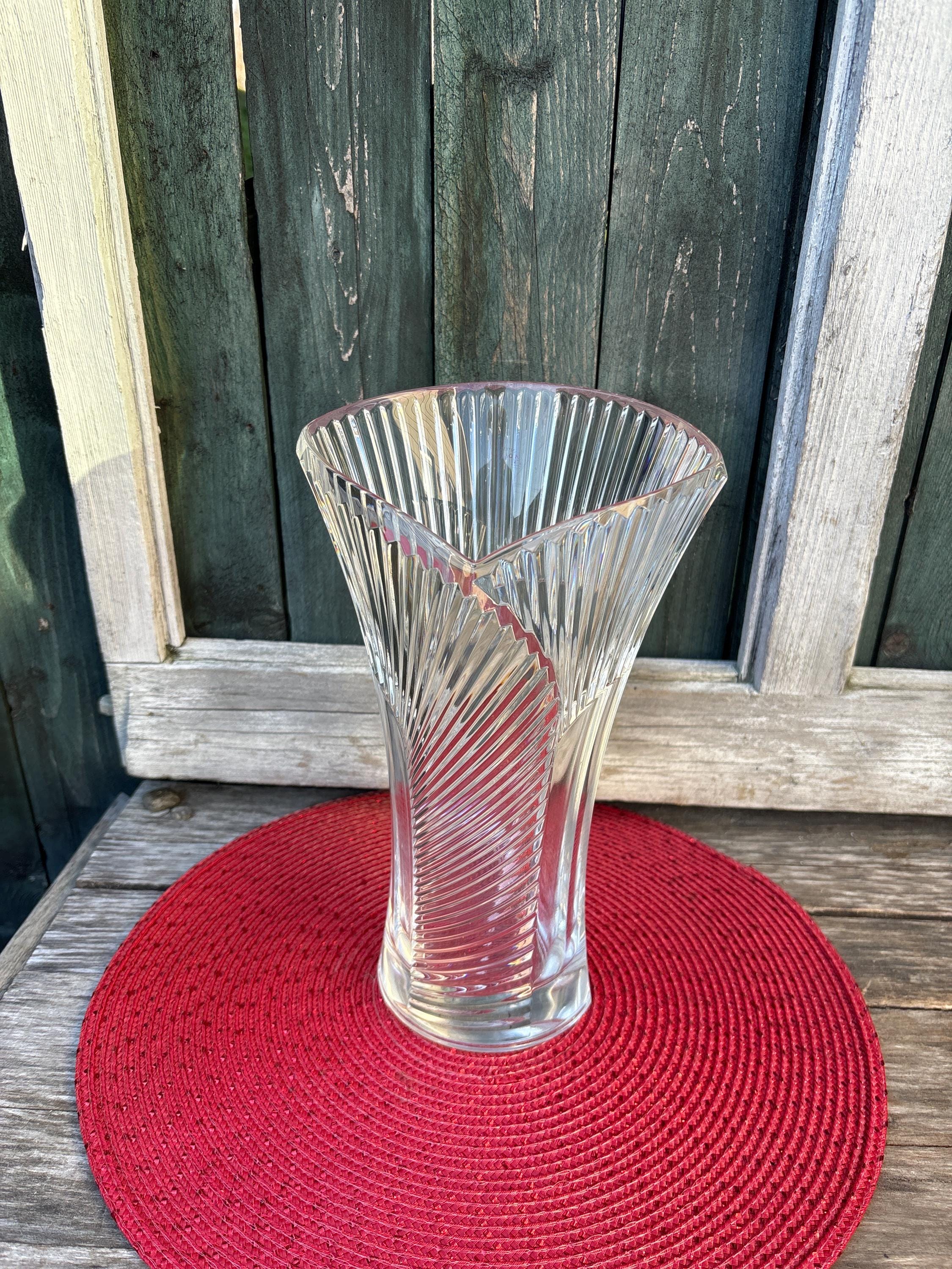 Crystal d'arques vase - Etsy 日本