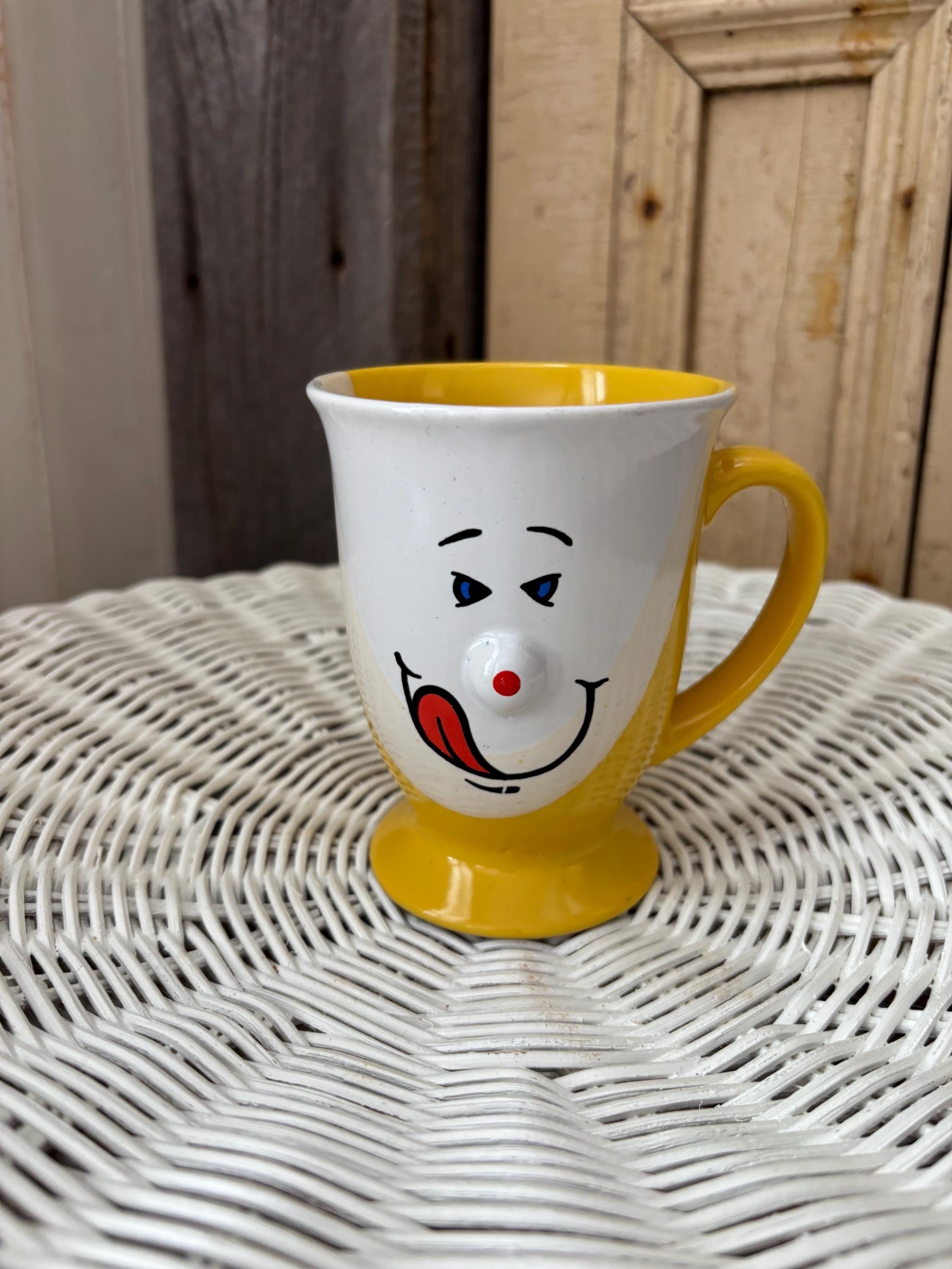 Vintage Funny Face Nose Mug - Etsy Canada