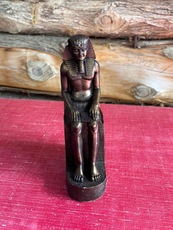 エジプト王座像複製品 エジプト王座像複製品 ミニ・エジプト王ツタンカーメン胸像